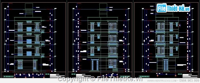 nhà 3 mặt tiền,Nhà phố,Bản vẽ mặt bằng